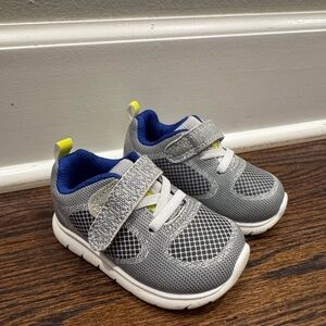 Carter's Gray and Blue Kids Sneakers
